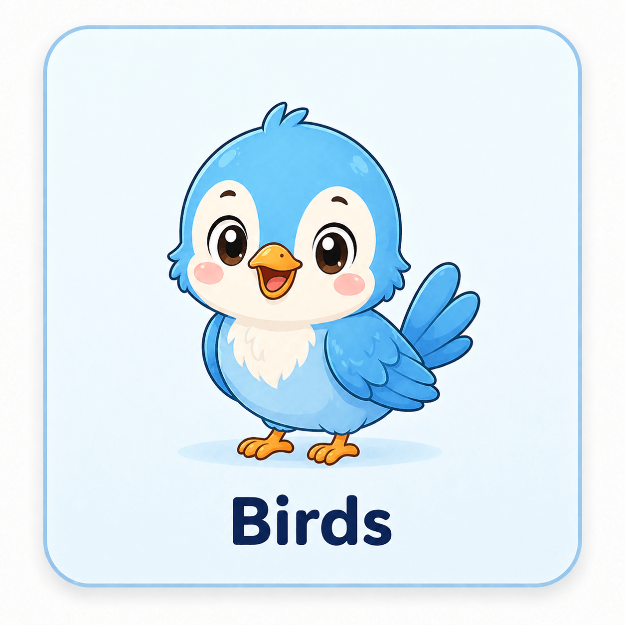 Birds coloring pages category with cute birds, flying birds, parrots, owls, ducks, and nature designs for kids