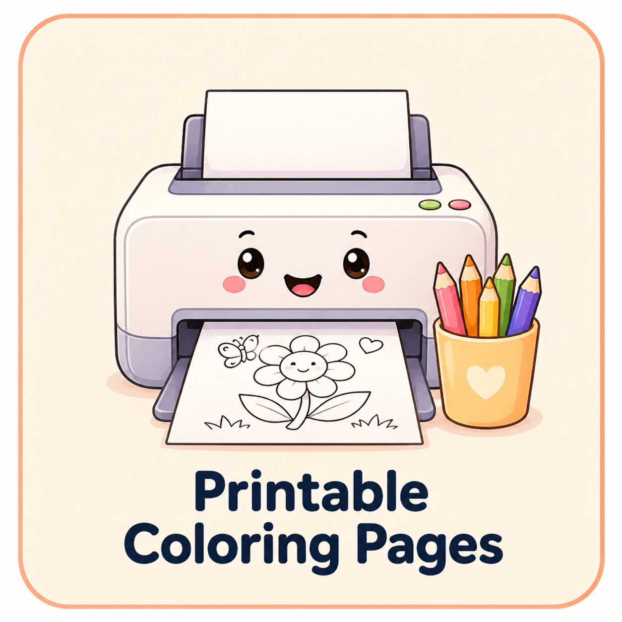 Printable coloring pages category with free PDF coloring sheets for kids, adults, home, school, and creative activities