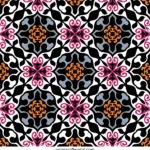 Geometric Floral Pattern Coloring Online
